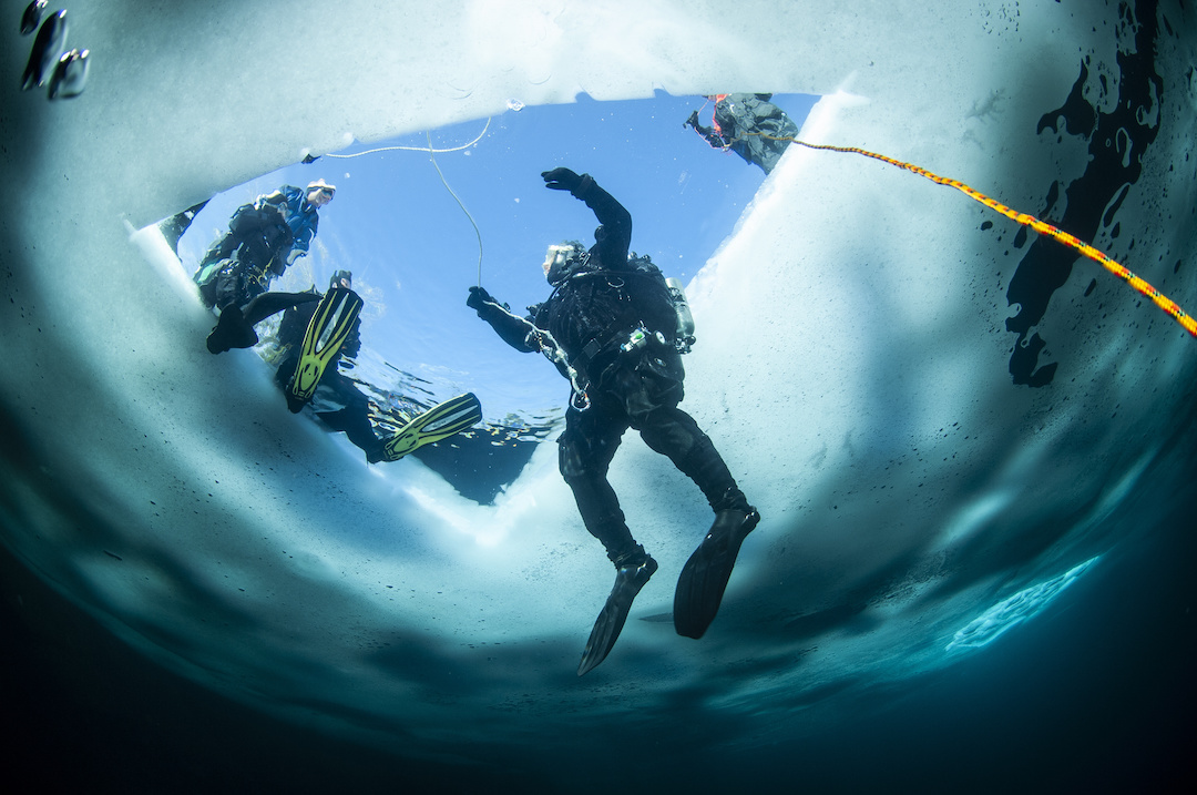 Озеро Байкал Ice Diving